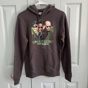 Old‎ Navy Enter The Matrix Movie Hoodie Men’s XS Dark Gray